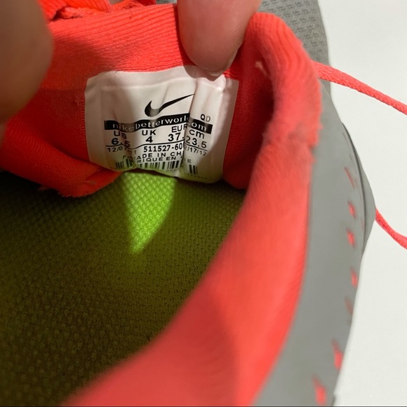 Nike Running Shoes Training Grey Size 6.5 - Picture 10 of 10